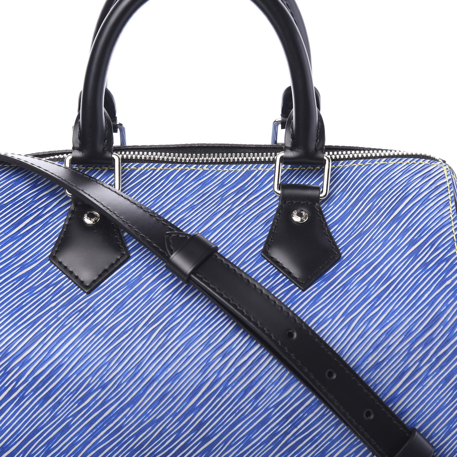 Louis Vuitton Epi Speedy Bandouliere 25 Denim Light 8 of 8