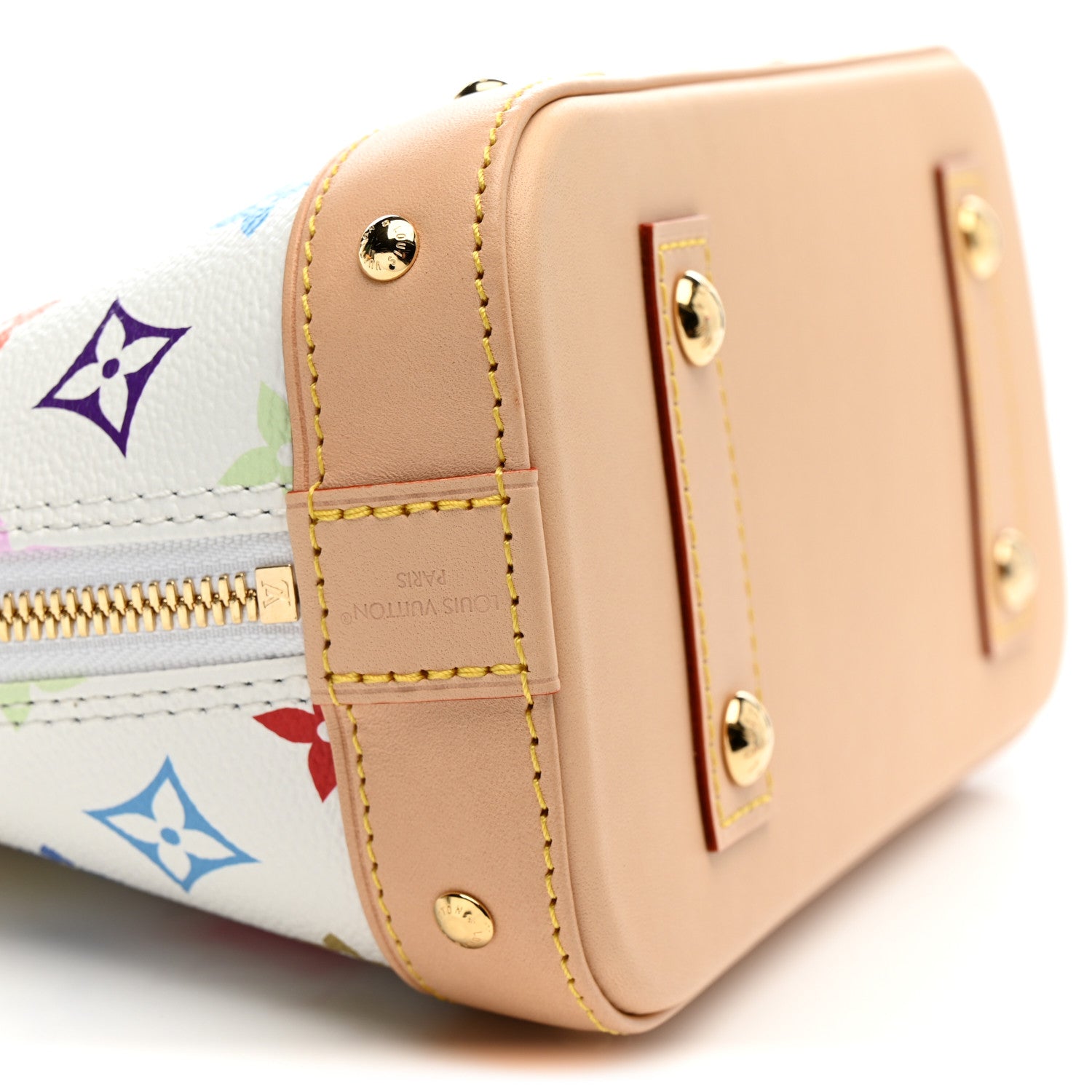 Louis Vuitton LV x TM Monogram Multicolor Alma BB White 7 of 14