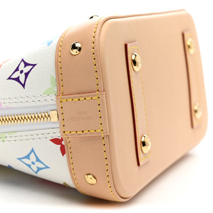 Louis Vuitton LV x TM Monogram Multicolor Alma BB White 7 of 14