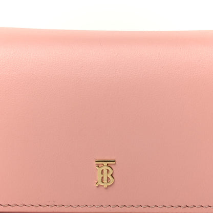 Burberry Calfskin Jessie Chain Card Case Blush Pink 11 of 11
