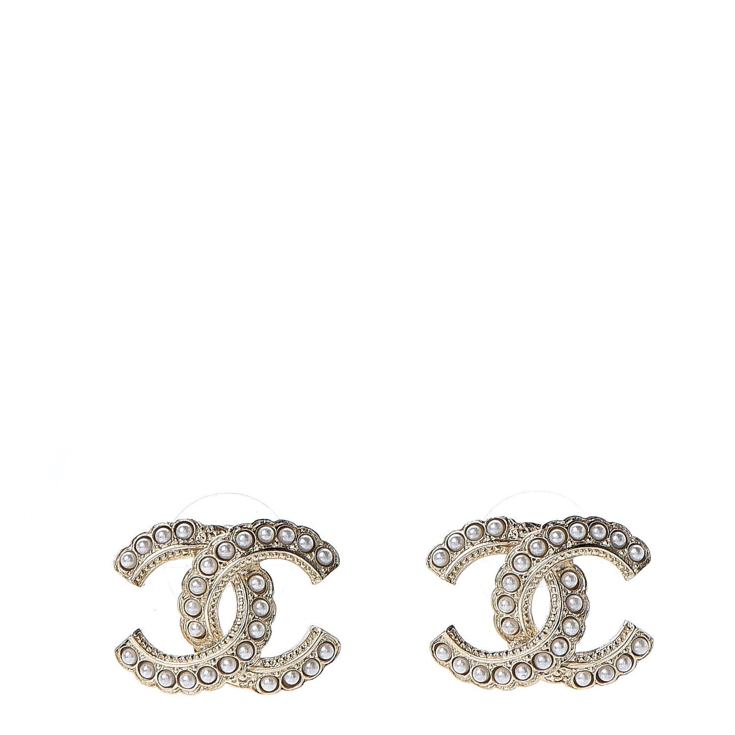 Pearl Queen of France CC Earrings Gold