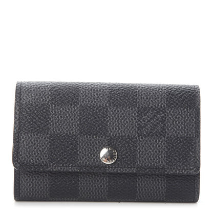 Louis Vuitton Damier Graphite Multicles 6 Key Holder 1 of 5
