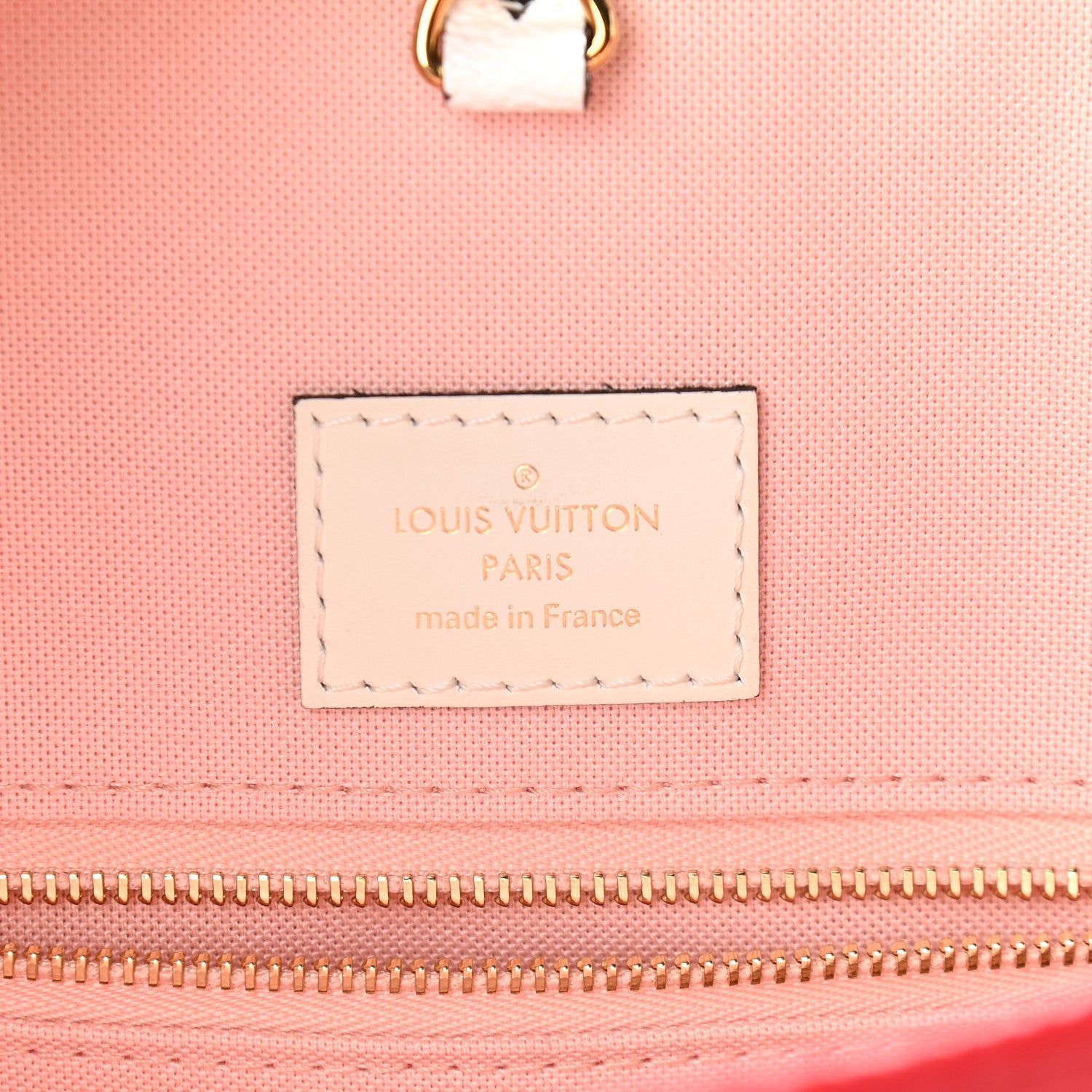 Louis Vuitton Monogram Giant Onthego GM Rouge Rose 6 of 9