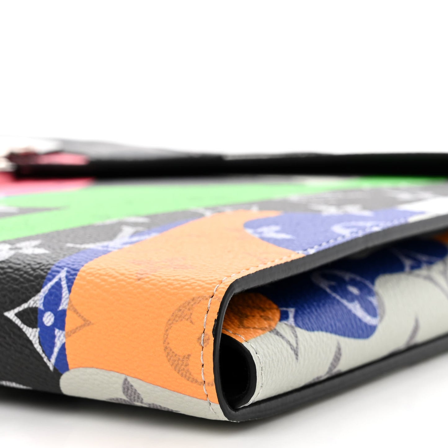 Monogram Portrait Mark Folder Laptop Sleeve Multicolor