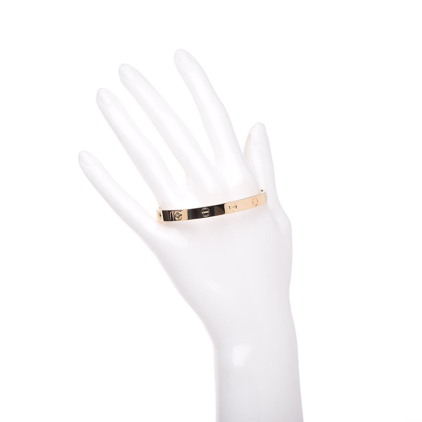 18K Yellow Gold LOVE Bracelet 17