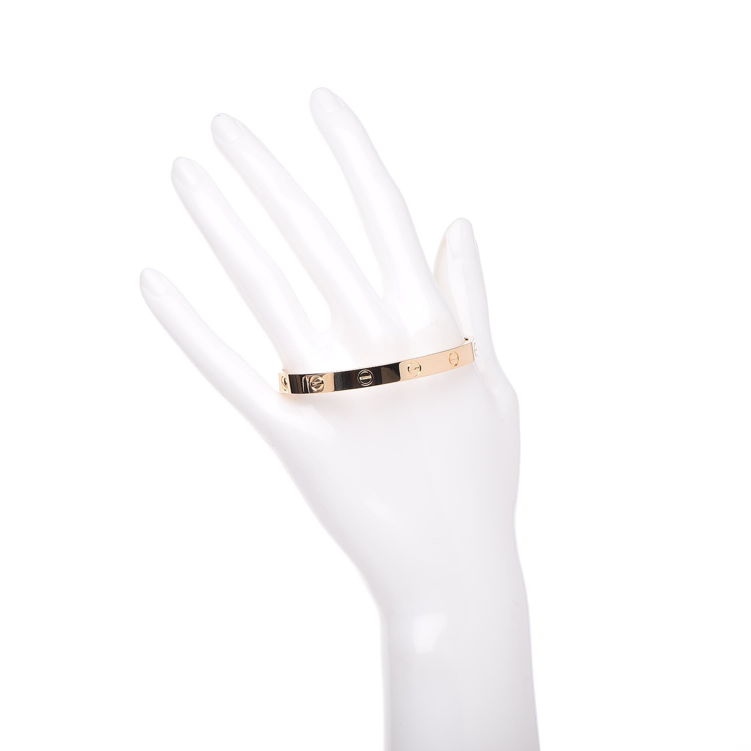 Cartier 18K Yellow Gold LOVE Bracelet 17 2 of 8