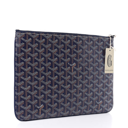 Goyard Goyardine Senat Pochette MM Navy 3 of 7