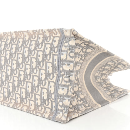 Christian Dior Oblique Medium Book Tote Grey 10 of 14