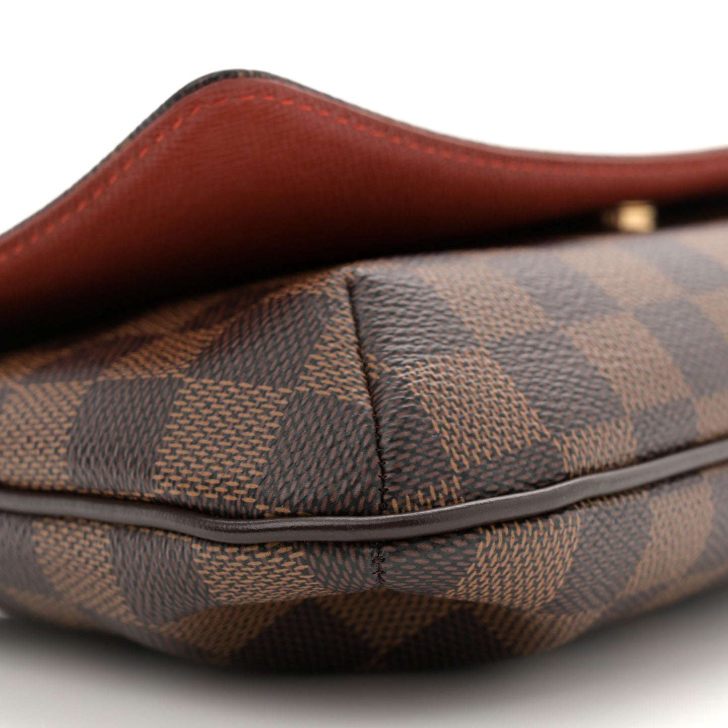 Damier Ebene Musette Tango Long Strap