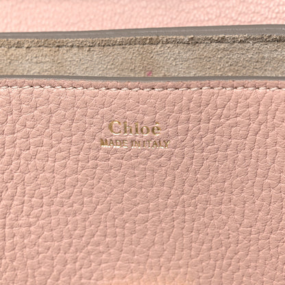 Chloe Grained Lambskin Medium Drew Shoulder Bag Cement Pink 6 of 11