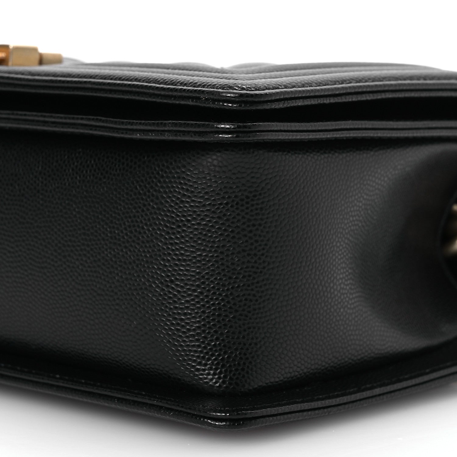 Chanel Caviar Quilted Medium Boy Flap Black 11 of 11