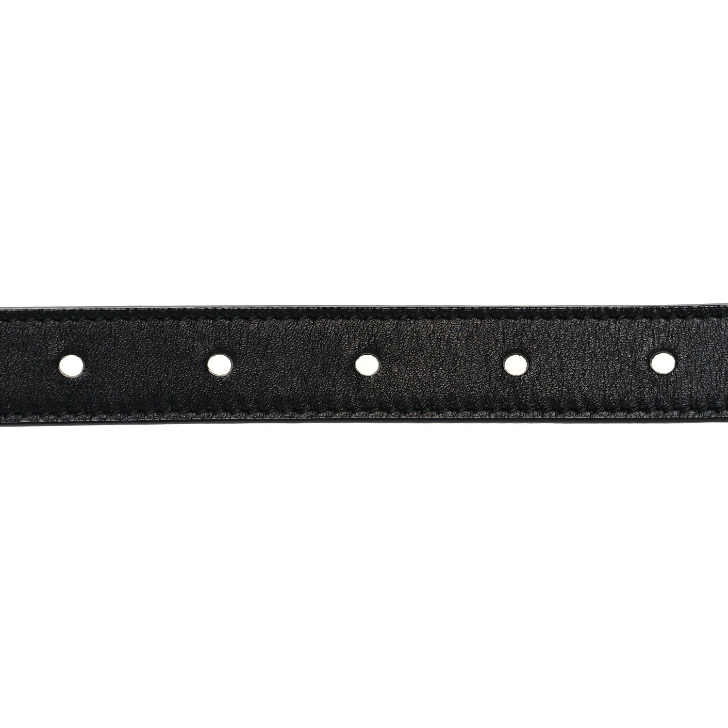 Gucci Calfskin Double G 20mm Belt 75 30 Black 3 of 5