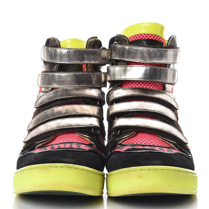 Louis Vuitton Monogram Graffiti Sneakers 40 Fuchsia 2 of 17