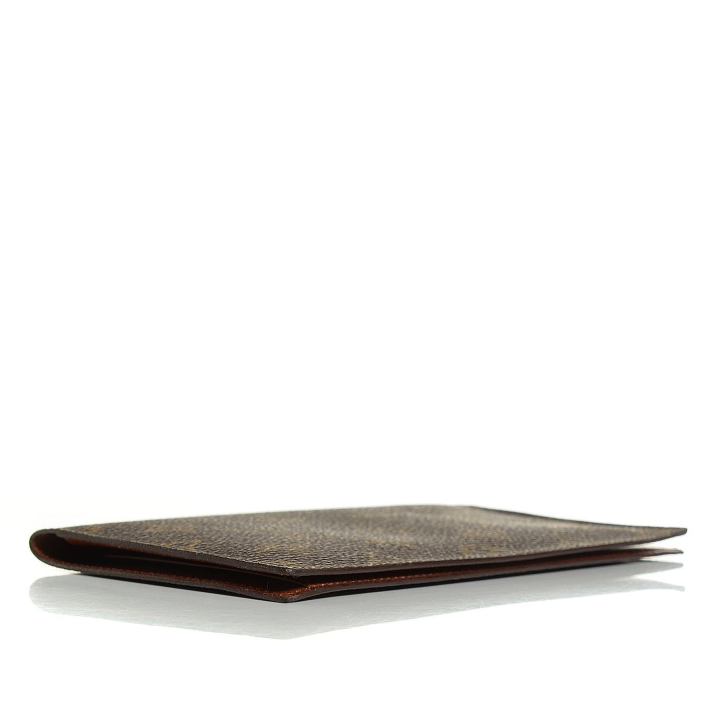 Monogram Simple Checkbook Holder Wallet
