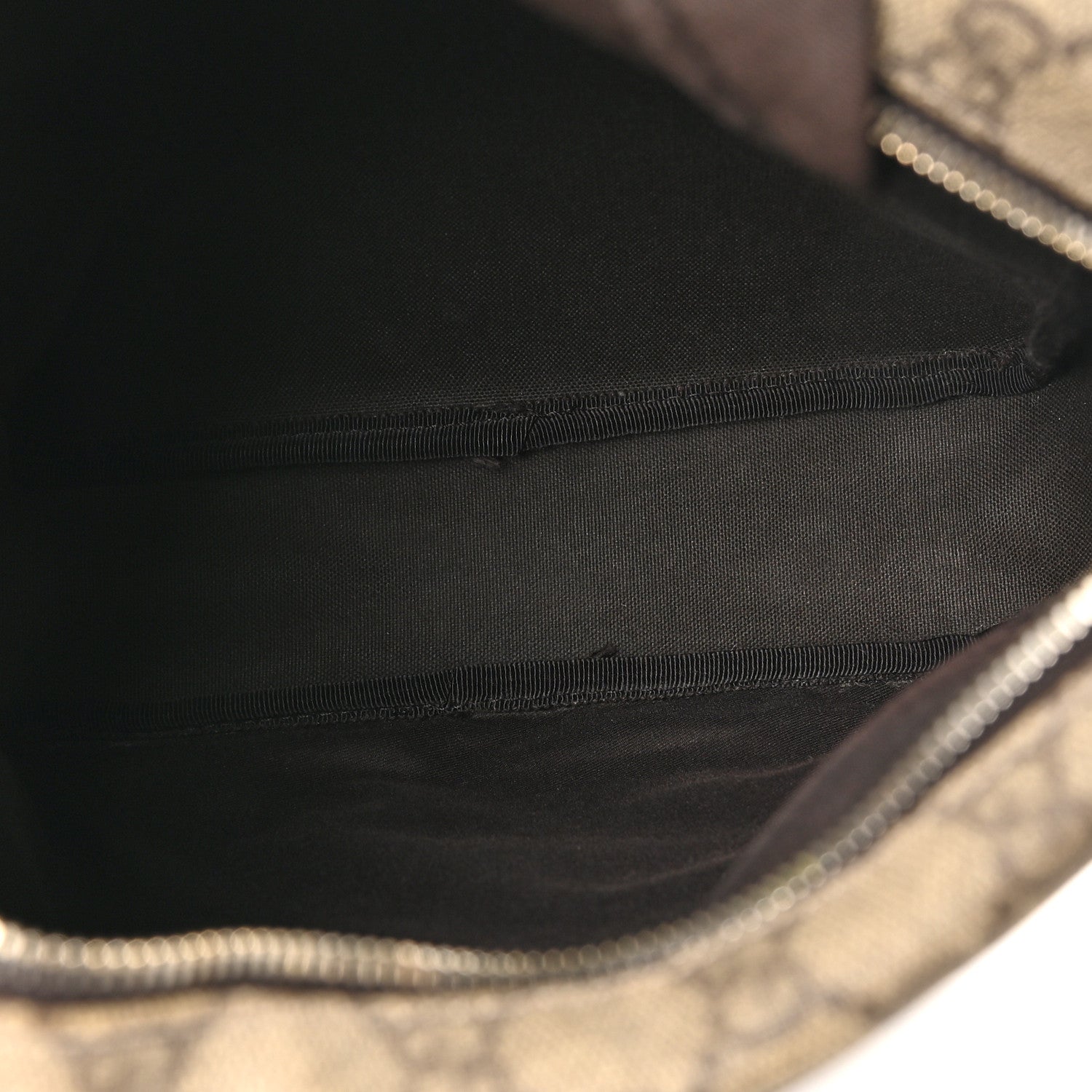 Gucci GG Plus Monogram Selleria Calfskin Medium Messenger Bag Beige Ebony Cocoa Dark Chocolate 4 of 9