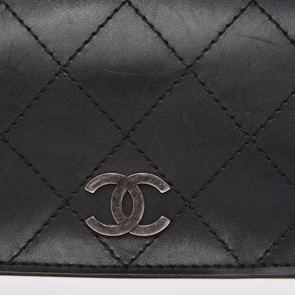 Chanel Calfskin Stitched Small Highlander Messenger Black 16 of 20