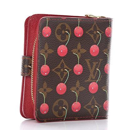Louis Vuitton Monogram Cerises Compact Zippe Wallet 3 of 11