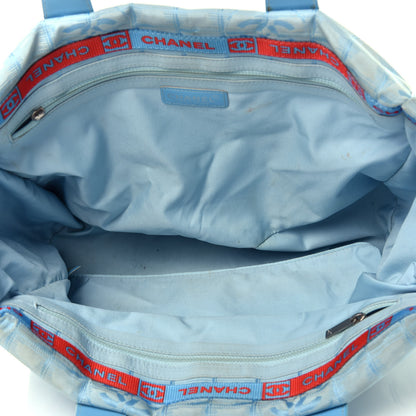 Chanel Nylon Travel Tote Blue 5 of 12