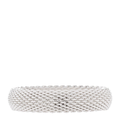 Tiffany Sterling Silver Somerset Mesh Bracelet 3 of 4