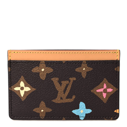 Louis Vuitton Monogram Craggy Card Holder Chocolate 1 of 7