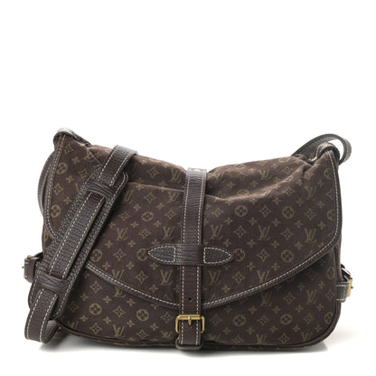 Louis Vuitton Monogram Mini Lin Saumur Ebene 1 of 9