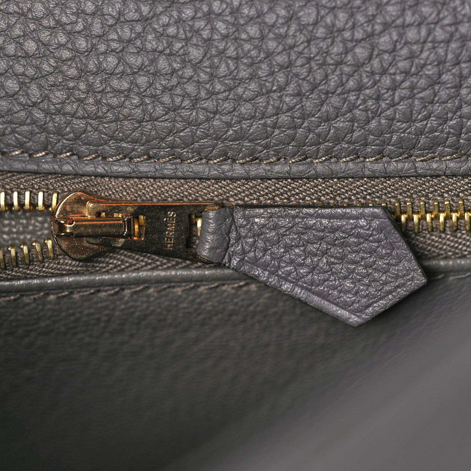 Hermes Togo Kelly Retourne 28 Etain 20 of 38