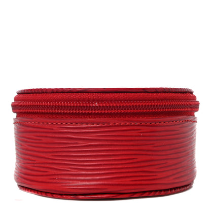 Louis Vuitton Epi Ecrin Bijoux 8cm Jewelry Box Rouge 1 of 10