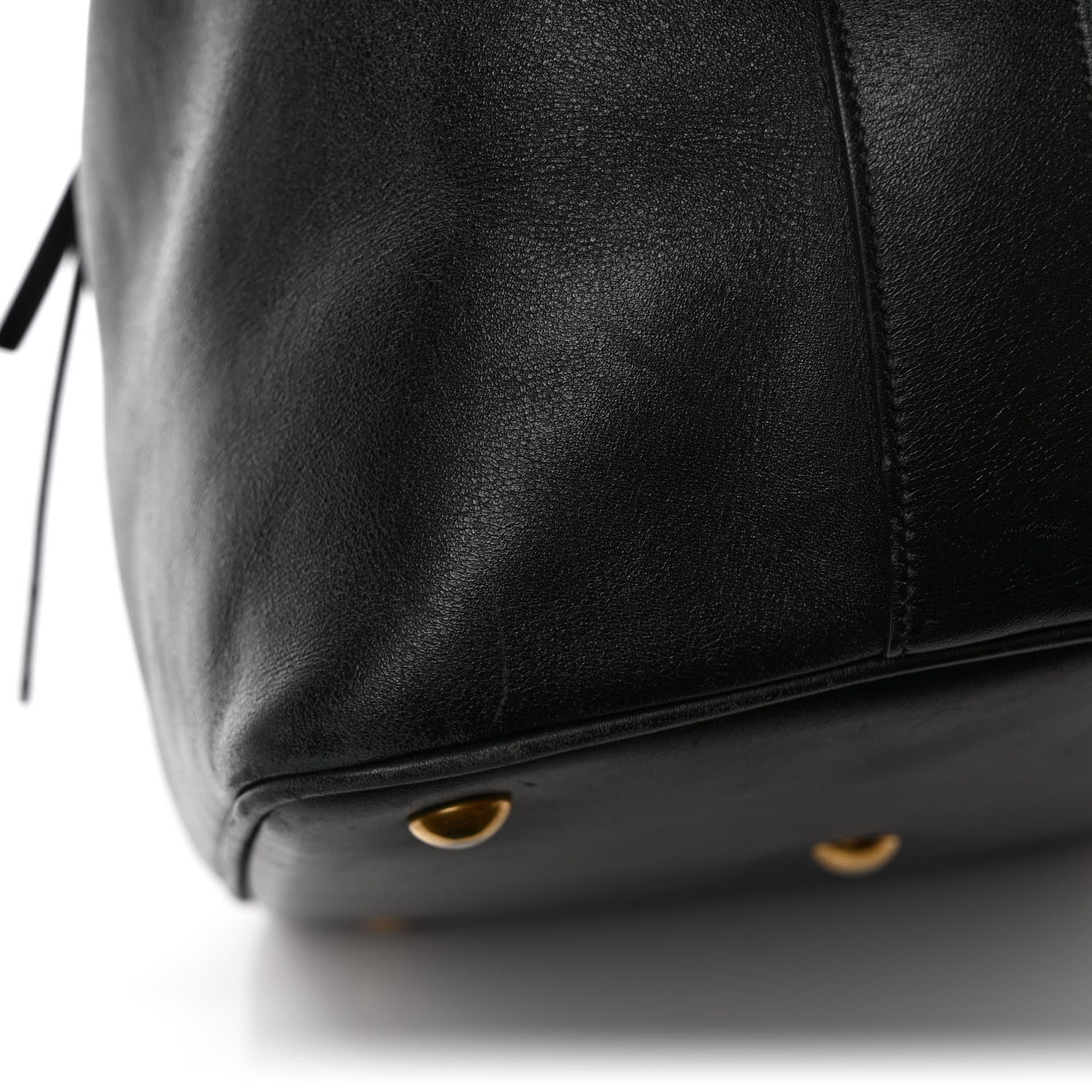 Saint Laurent Calfskin Large Emmanuelle Bucket Bag Black 15 of 17