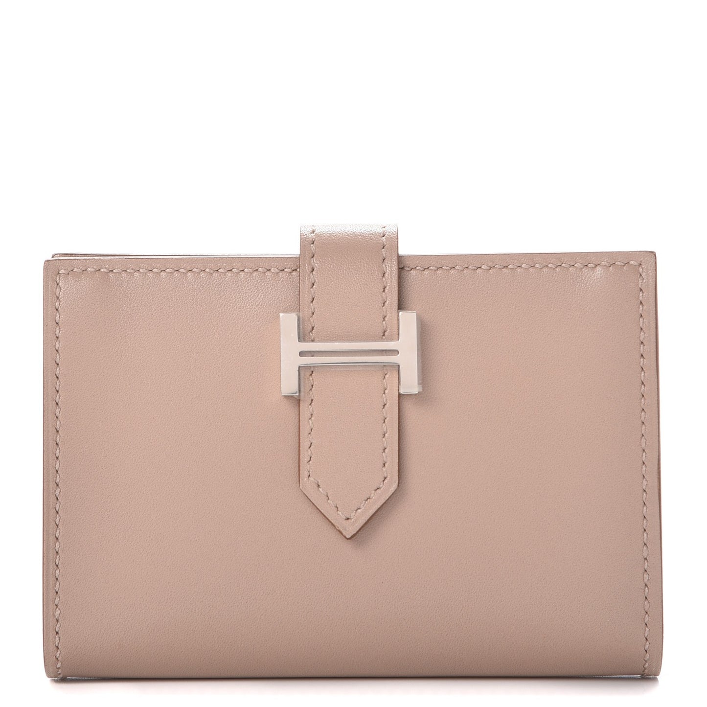 Tadelakt Bearn Card Holder Wallet Argile