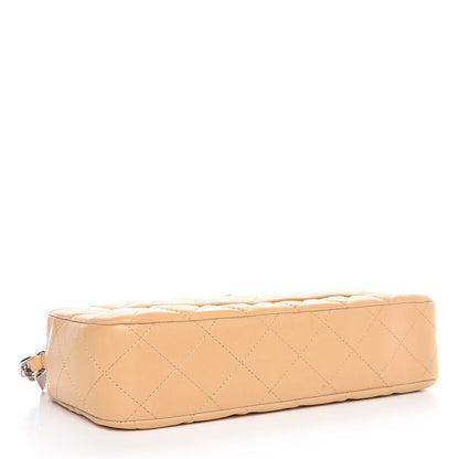 Chanel Lambskin Quilted Timeless Camera Case Beige 4 of 8
