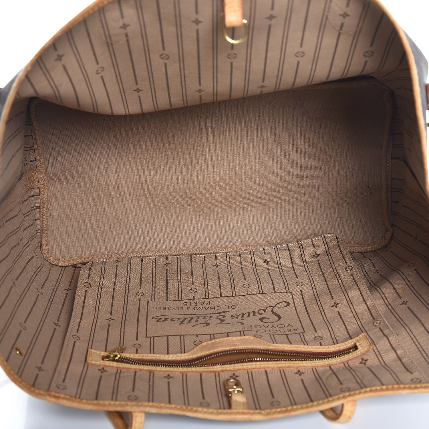 Louis Vuitton Monogram Neverfull GM 5 of 24