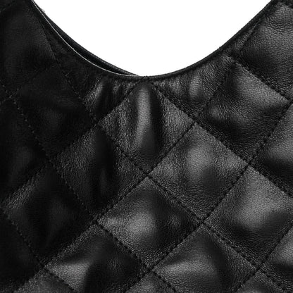 Saint Laurent Lambskin Quilted Maxi Icare Shopping Tote Black 10 of 12