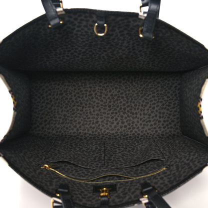 Louis Vuitton Monogram Giant Wild At Heart Onthego GM Black 4 of 7