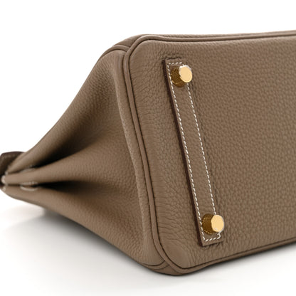 Hermes Togo Birkin 25 Etoupe 8 of 10
