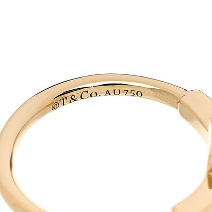 Tiffany 18K Yellow Gold T Wire Ring 47 4 4 of 5