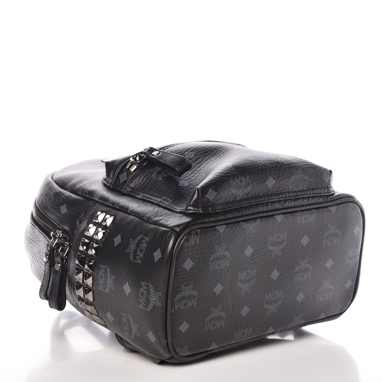 Visetos Small Side Stud Stark Backpack Black