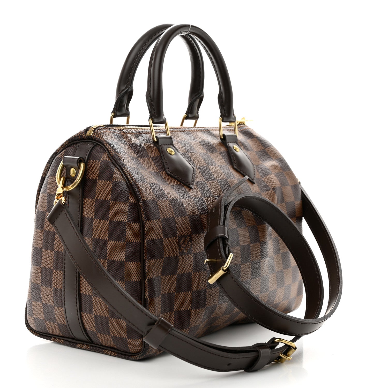 Louis Vuitton Damier Ebene Speedy Bandouliere 25 3 of 11
