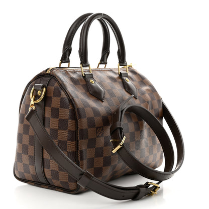 Louis Vuitton Damier Ebene Speedy Bandouliere 25 3 of 11