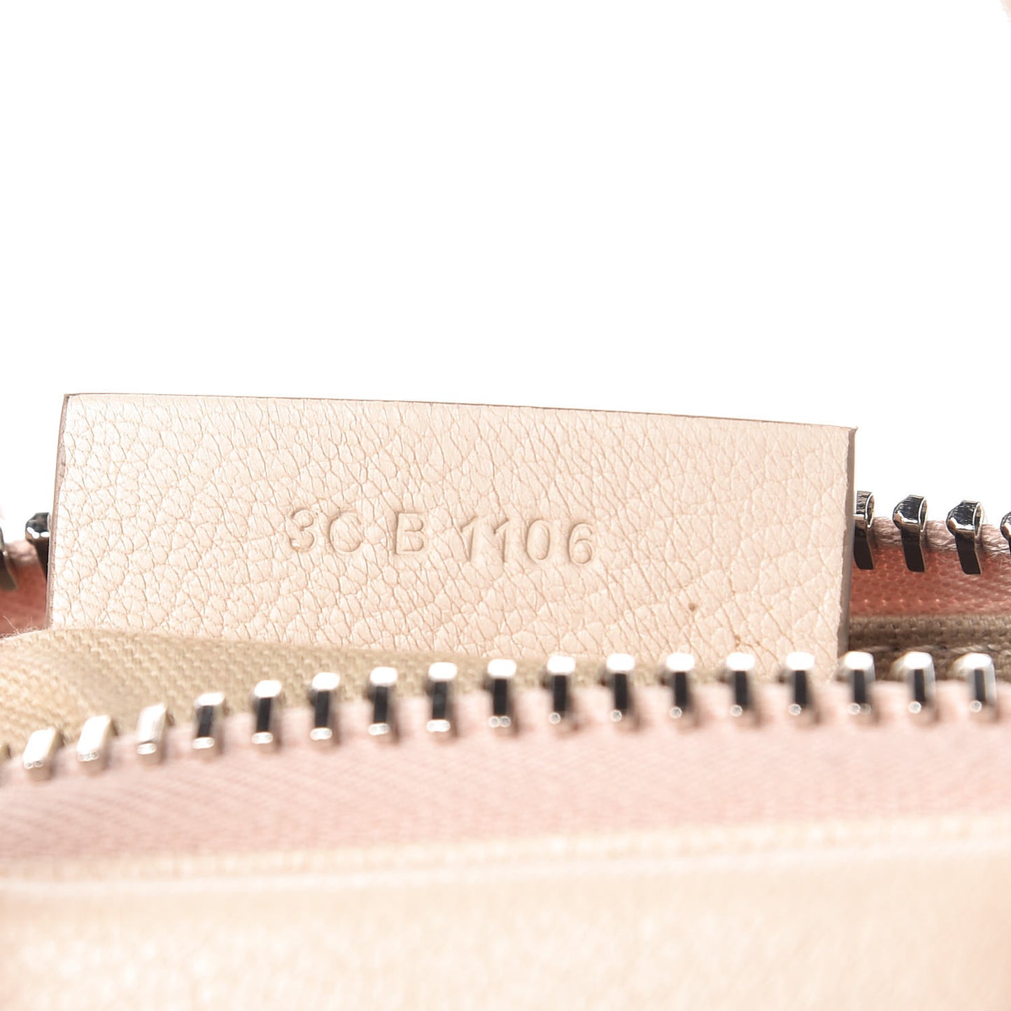Sugar Goatskin Mini Antigona Nude Pink