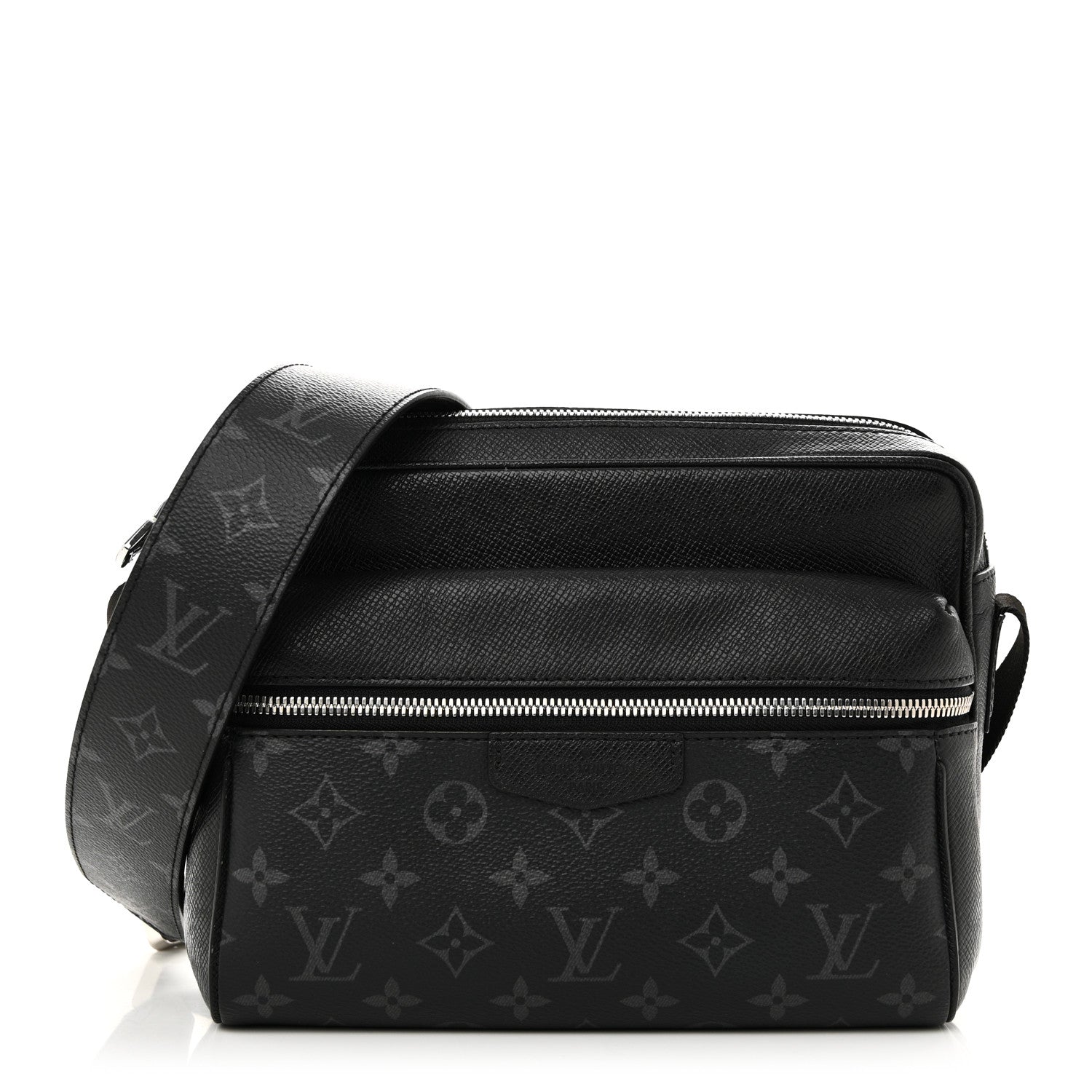 Louis Vuitton Taiga Monogram Eclipse Outdoor Messenger Black 1 of 9