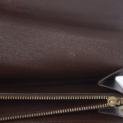 Louis Vuitton Damier Ebene Porte-Monnaie Wallet 8 of 10