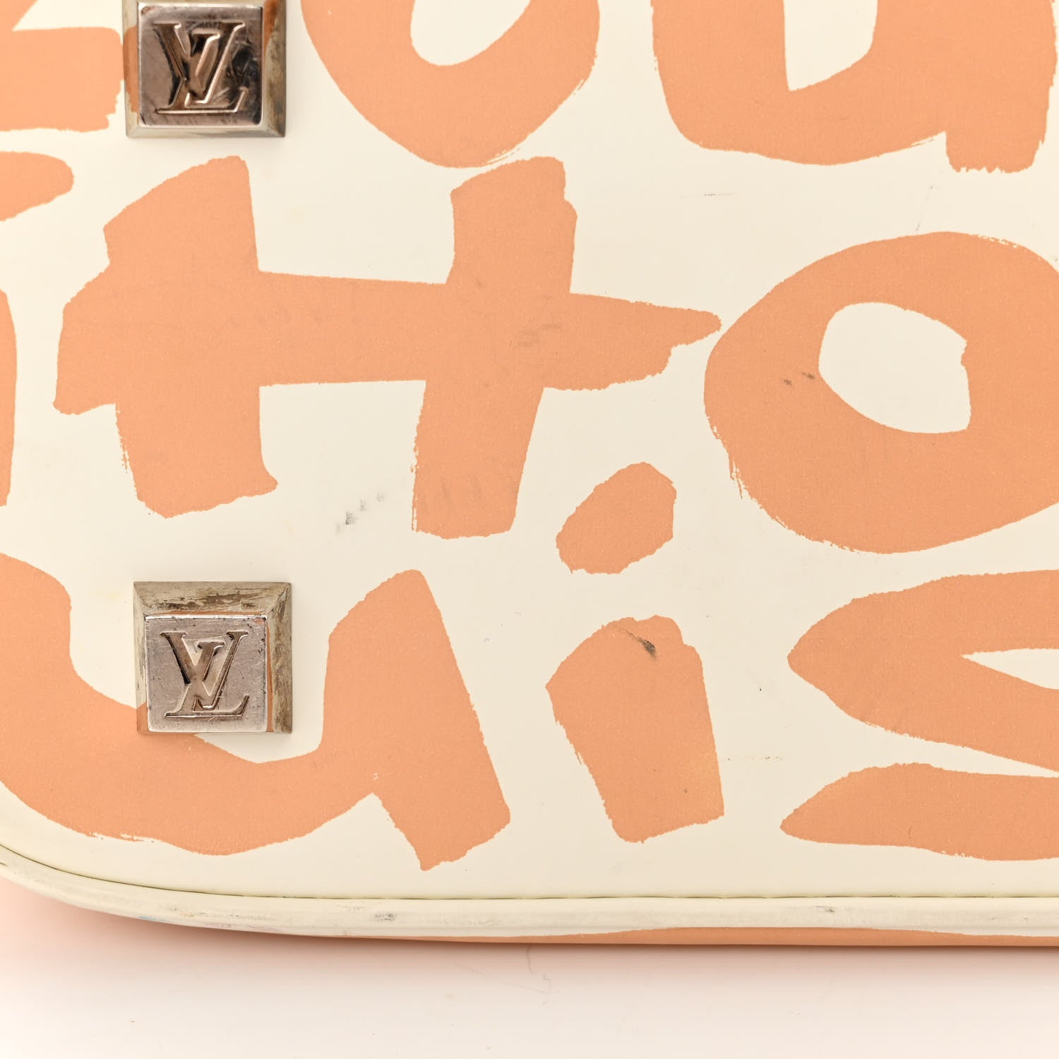 Louis Vuitton Graffiti Alma MM Peach 14 of 24