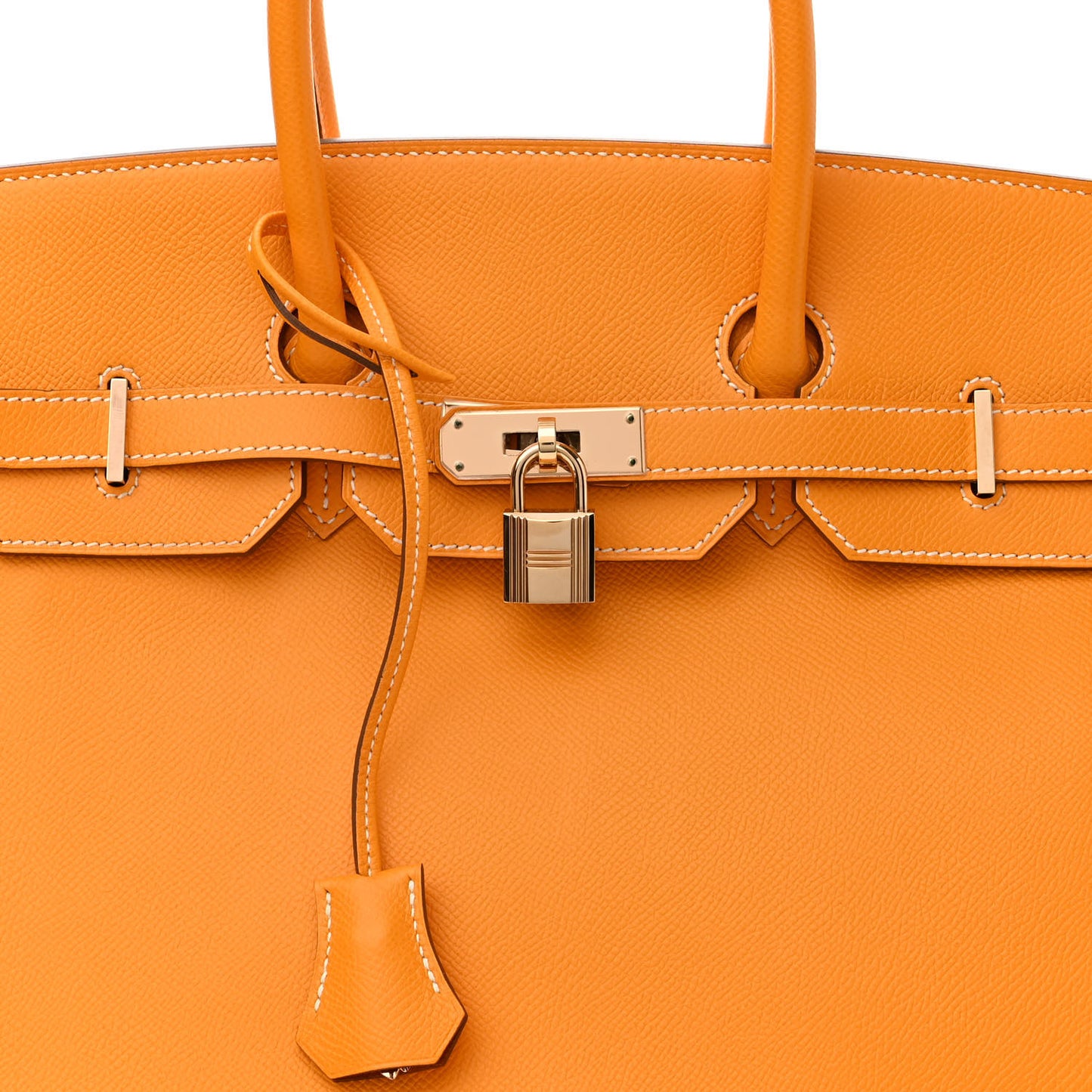 Epsom Candy Birkin 35 Jaune D'Or Feu