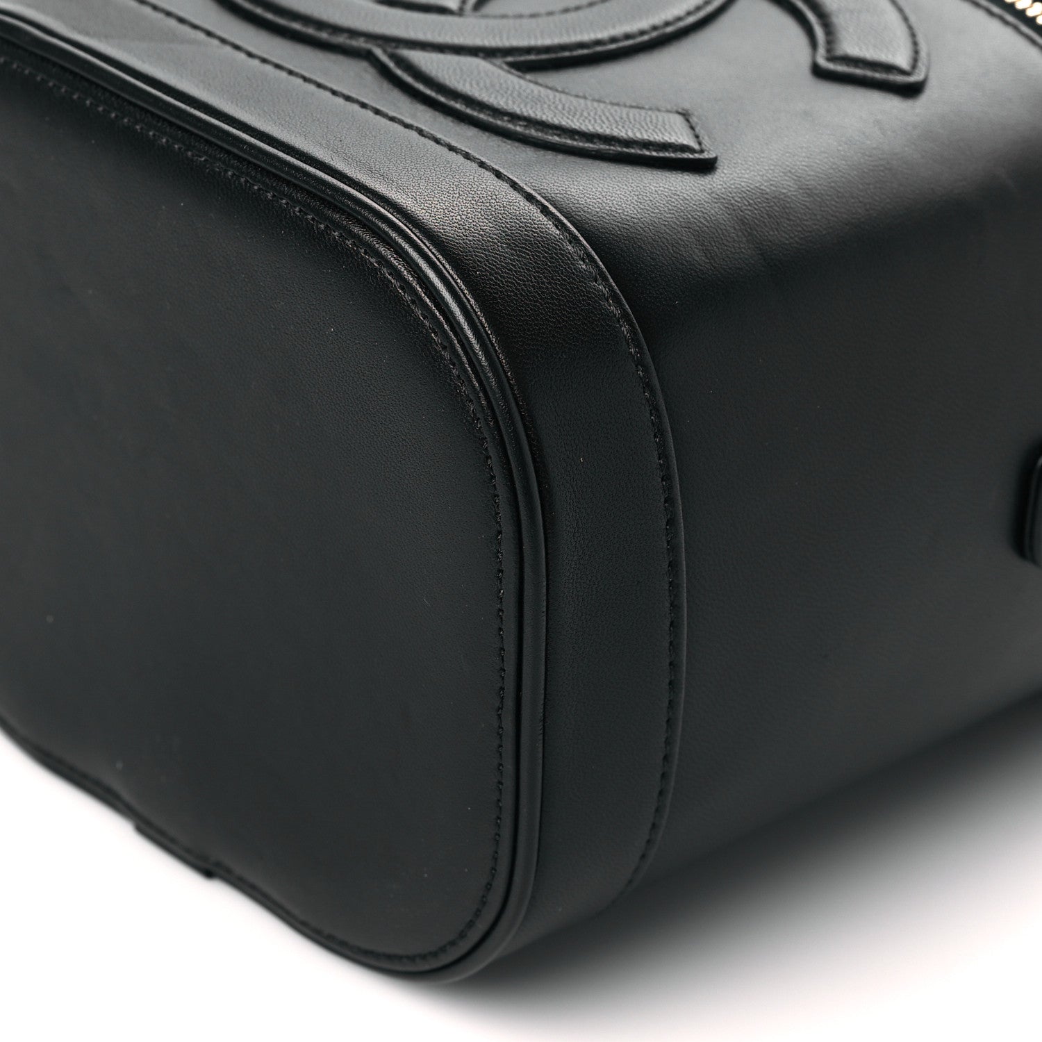 Chanel Lambskin Timeless Vanity Cosmetic Case Black 10 of 10