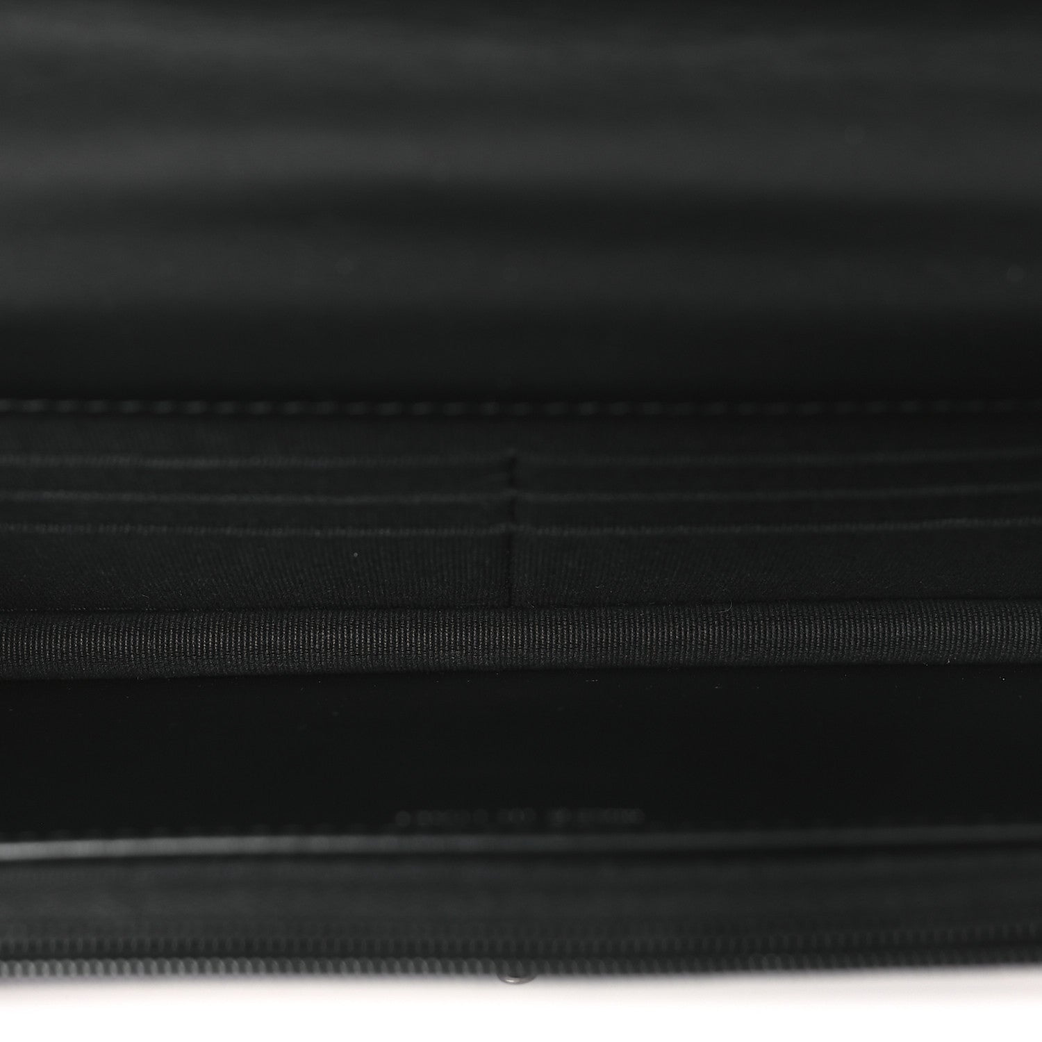 Chanel Shiny Crumpled Calfskin Strass Quilted Top Handle Wallet On Chain WOC Black 5 of 11