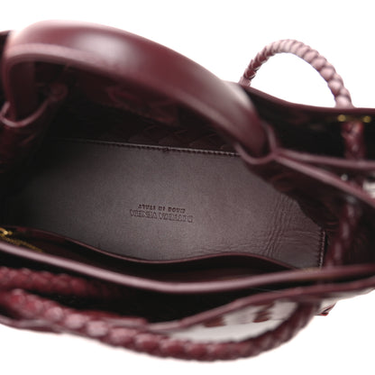 Bottega Veneta Nappa Intrecciato Small Andiamo Shoulder Bag Barolo 5 of 9