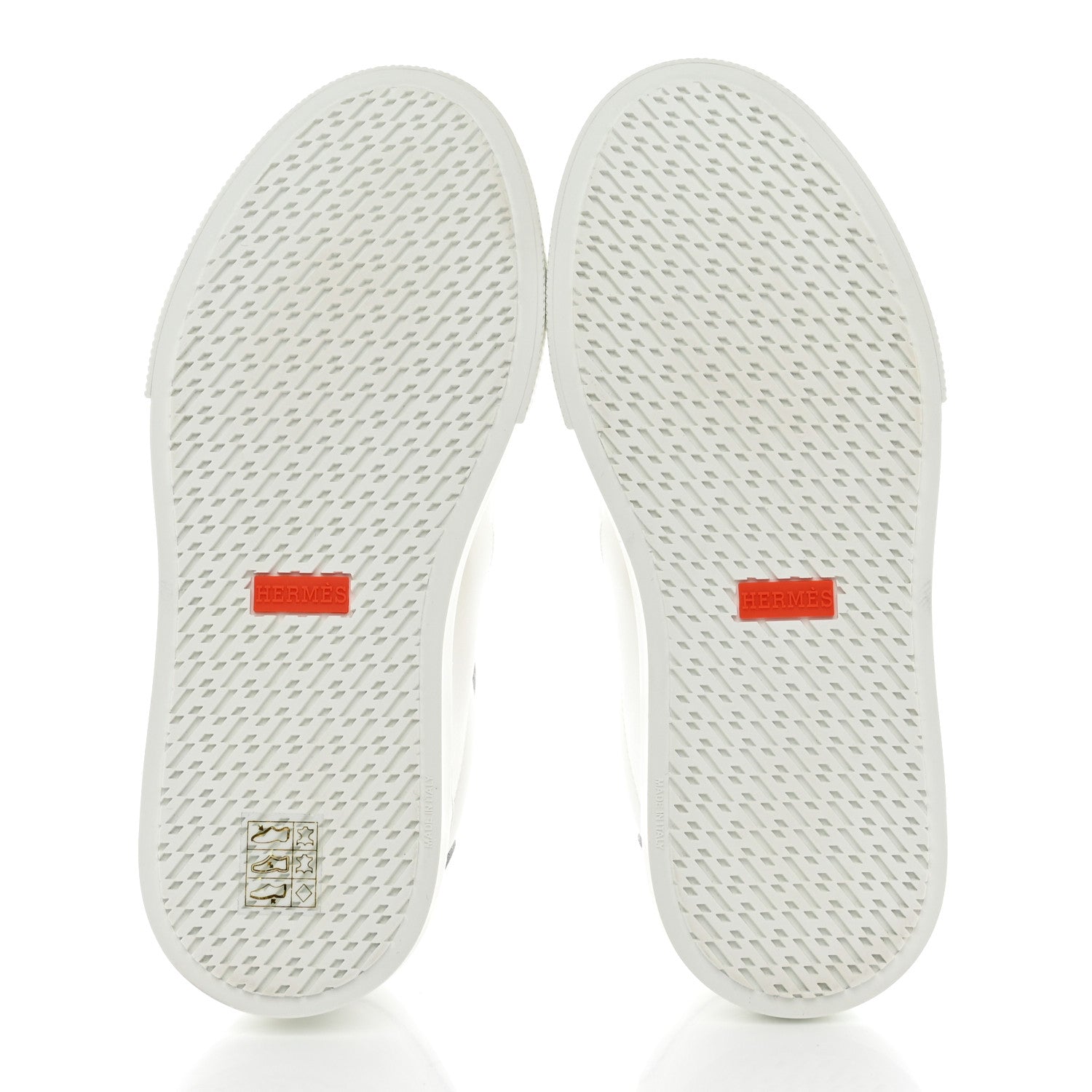 Hermes Calfskin Day Sneakers 35 White 5 of 10