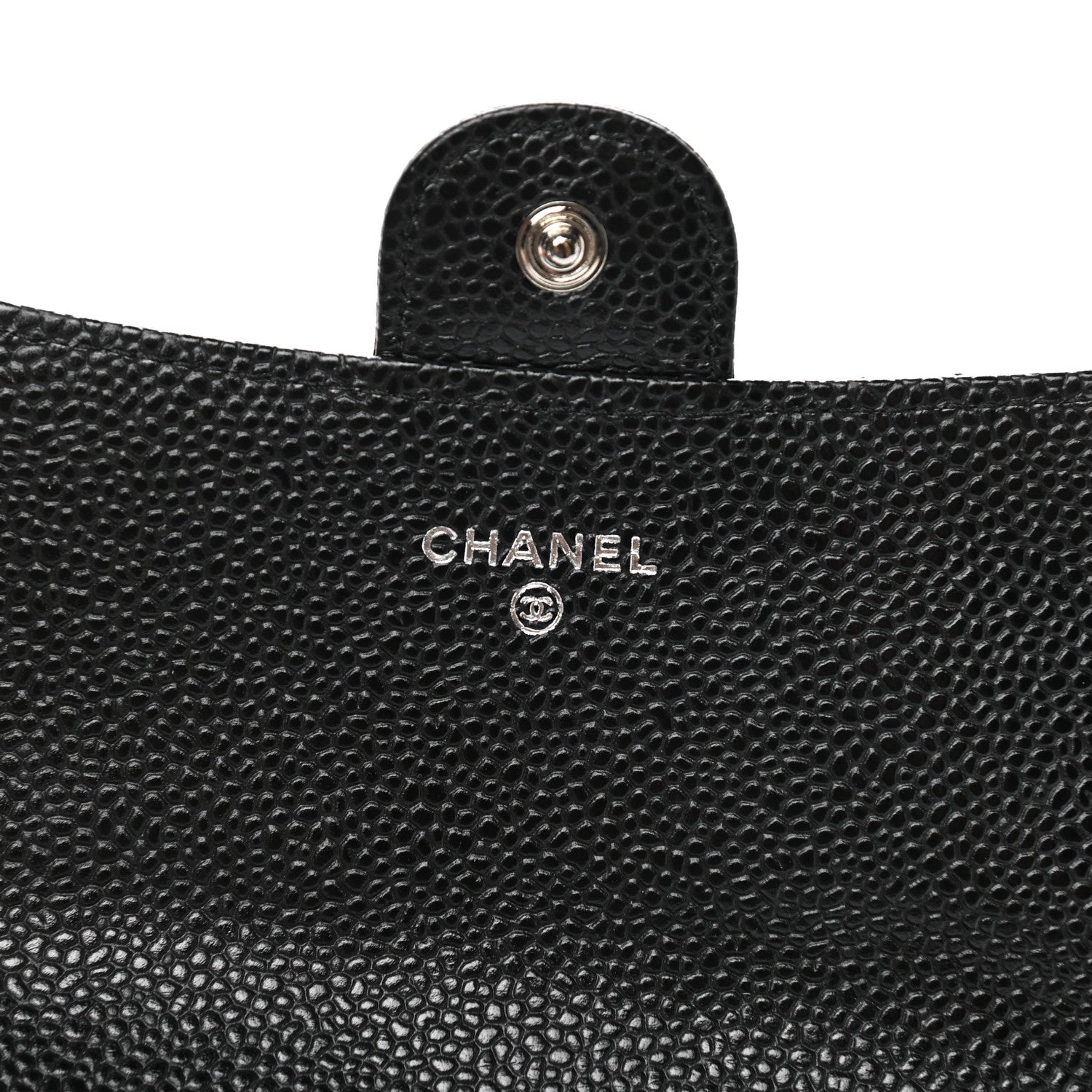 Chanel Caviar Quilted Large Flap Wallet Black 6 of 9