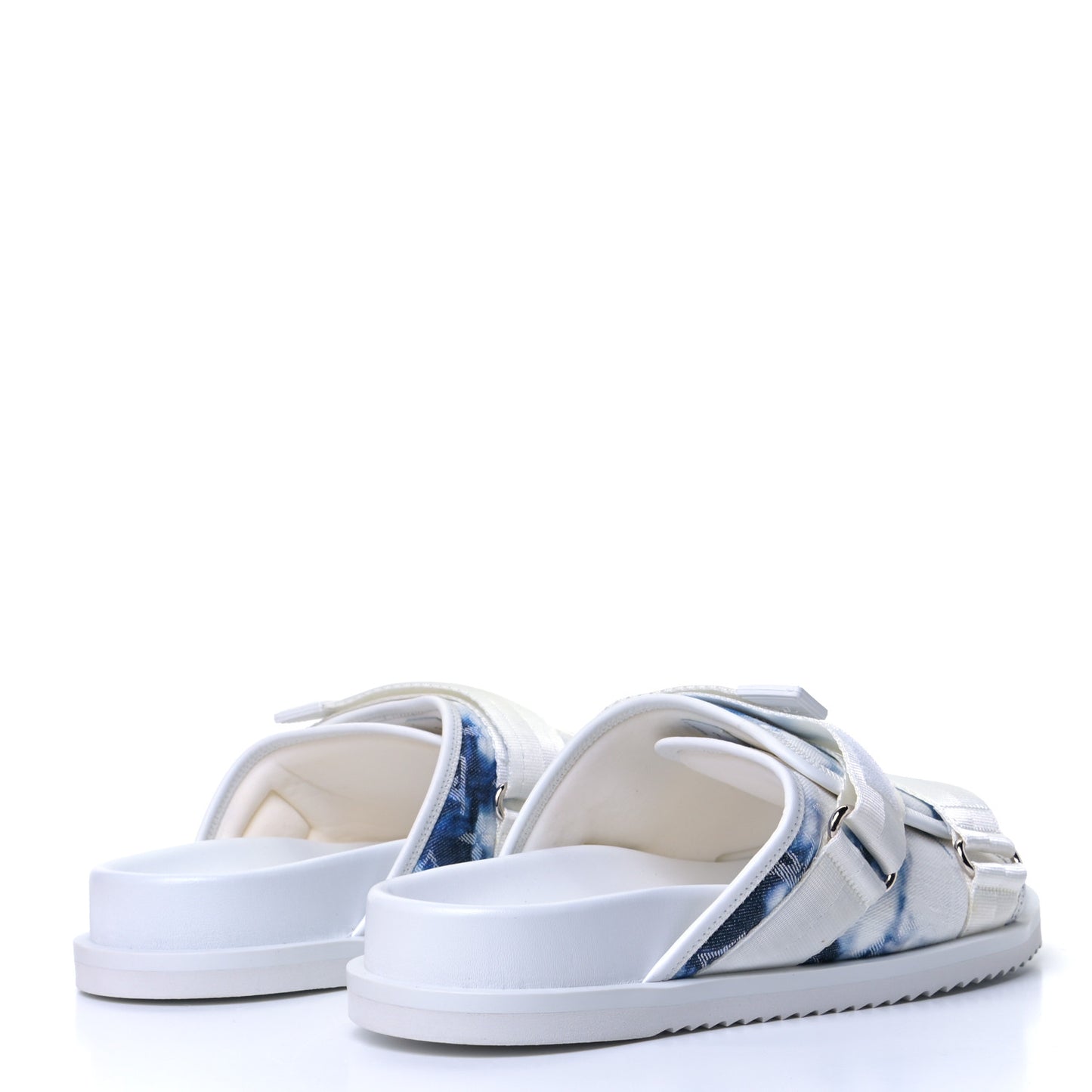 Denim Monogram Tie Dye Mens Honolulu Mule 9 Marine
