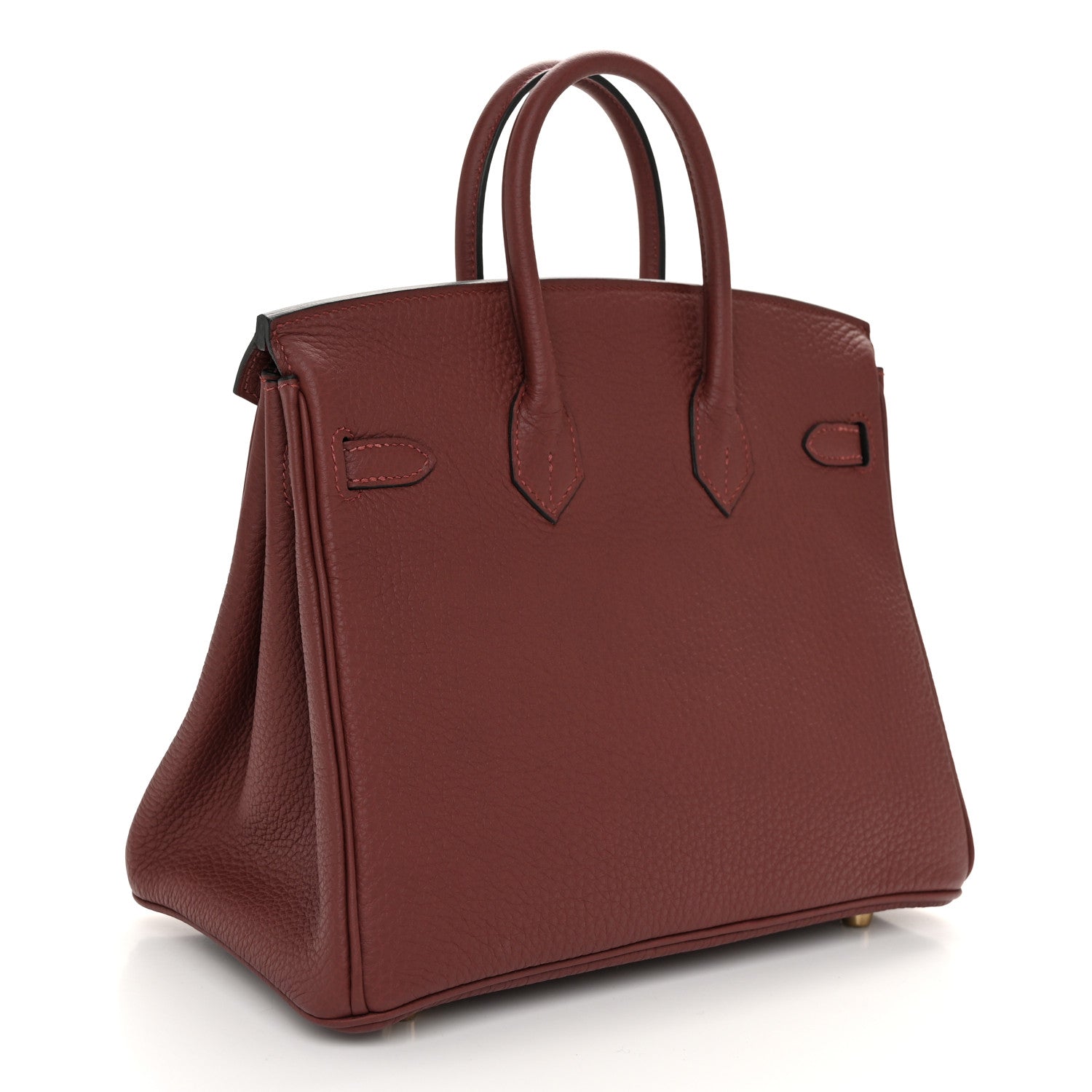 Hermes Togo Birkin 25 Rouge H 3 of 13
